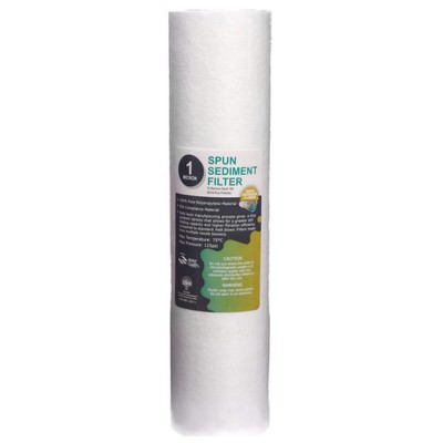 1 micron sediment filtre Açık kasa ve Bina girişleri için (10 inch)