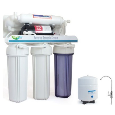 Aquabir Açık Kasa 5 Aşamalı Pompalı Su Arıtma Cihazı (usa Membranlı)