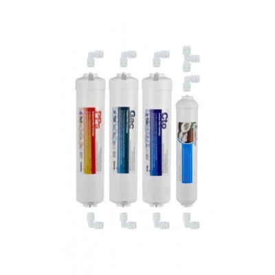 Ds Natural Water Su Arıtma Cihazı 4’lü Filtre Seti Inline
