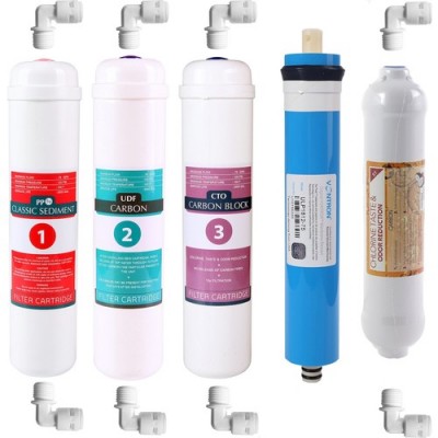 Sulook Ihlas Aura Cebilon Plus Uyumlu 5'li Filtre Seti Vontron Membranlı Ihlas Cebilon Filtre