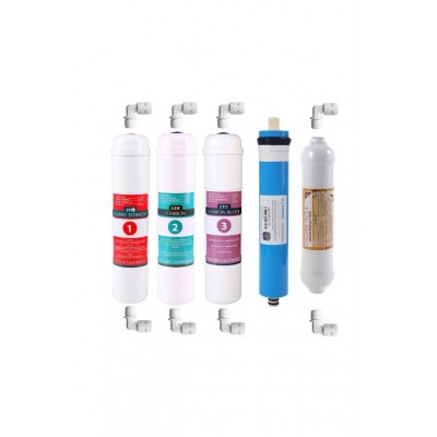 Ihlas Aura Cebilon Plus Uyumlu 5 Li Filtre Seti -vontron Membranlı Ihlas Cebilon Filtre