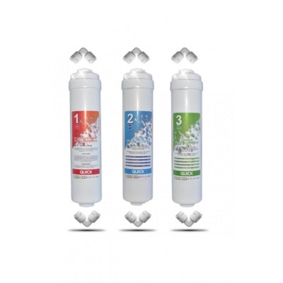 Kapalı Kasa 12'inç Su Arıtma Filitresi Inline Nsf Onaylı Carbon-su Arıtma Filitresi