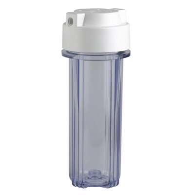 Su Arıtma Cihazı 10 Inç Şeffaf Filtre Housing Kabı