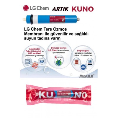Su Arıtma Filtre Seti Inline Set Lg Membran (En İyi Fiyatlı Set)