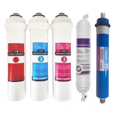 Sulook Ihlas Cebılon Unıque Su Arıtma Cihazı Uyumlu Tam Set (5 Filtre) (Suzukı Technology Membranlı)