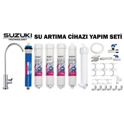SUZUKI TECHNOLOGY SU ARITMA CİHAZI YAPIM SETİ (SU ARITMA CİHAZINI KENDİN YAP !!)